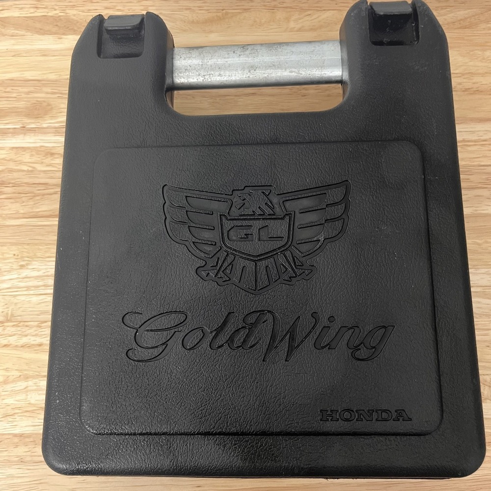 Honda Goldwing Vintage Mechanic Style Utility Tool Kit Case Black - complete!